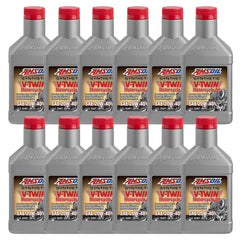 AMSOIL 20W-40 100% Synthetic V-Twin Motorcycle Oil