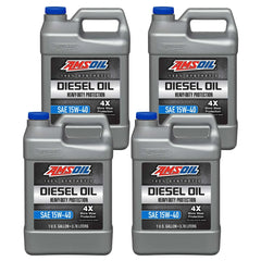 AMSOIL 15W-40 Heavy-Duty 100% Synthetic Diesel Oil