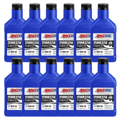 AMSOIL 10W-40 100% Synthetic Marine Engine Oil