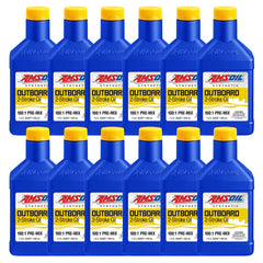 AMSOIL 100:1 Pre-Mix 100% Synthetic 2-Stroke Outboard Oil
