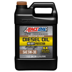 AMSOIL Signature Series 5W-30 100% Synthetic Max-Duty Diesel Oil