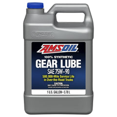 AMSOIL 75W-90 Long Life 100% Synthetic Gear Lube