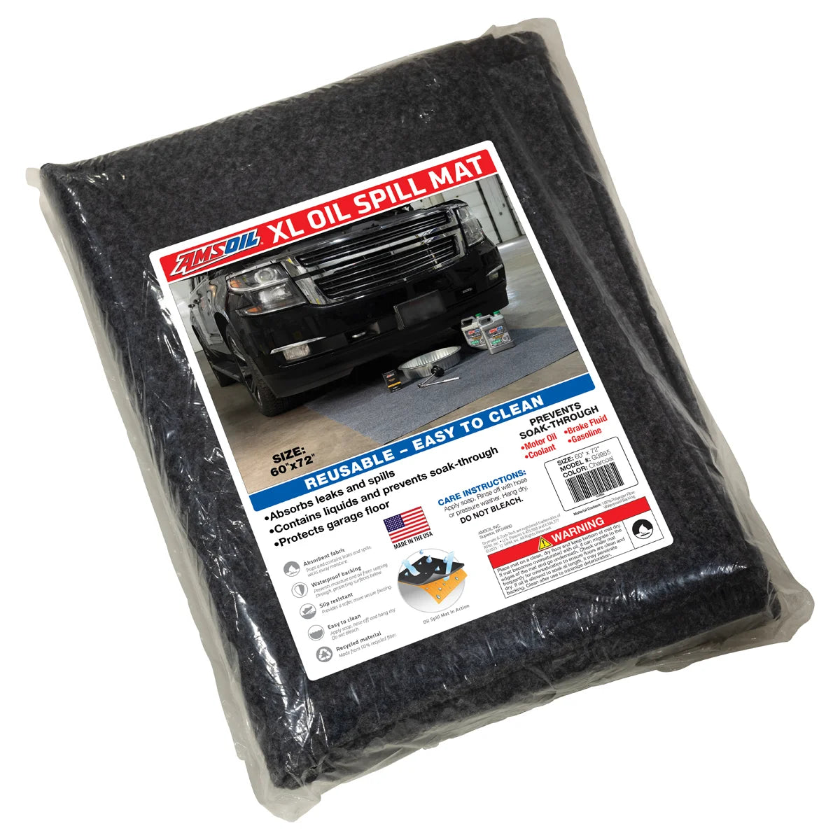 AMSOIL Large Oil Spill Mat 60x72
